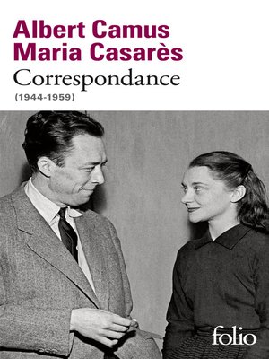 cover image of Correspondance (1944-1959)